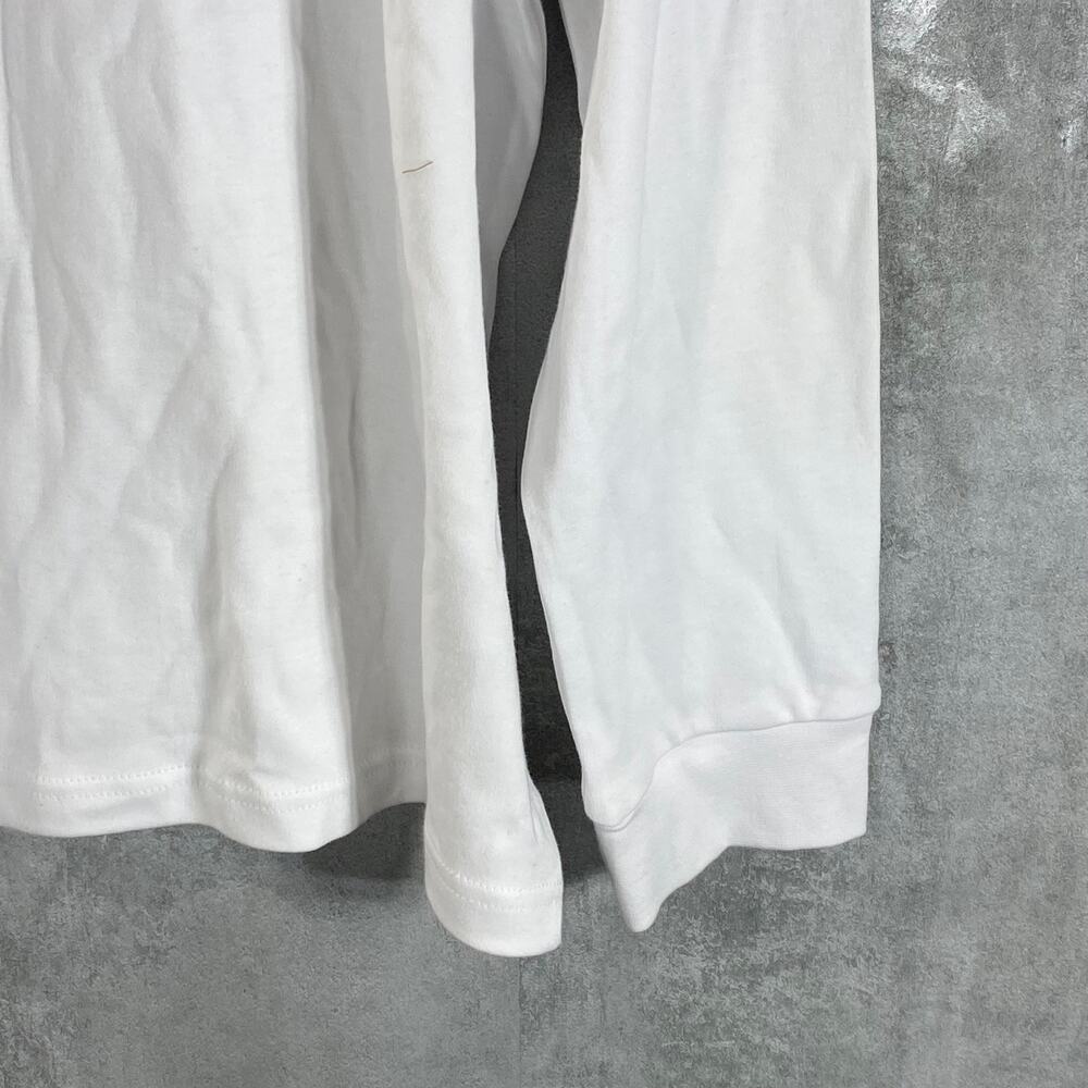 CLUB ROOM Men's White Solid Mock-Neck Long-Sleeve Pullover Shirt SZ XL - Picture 7 of 9
